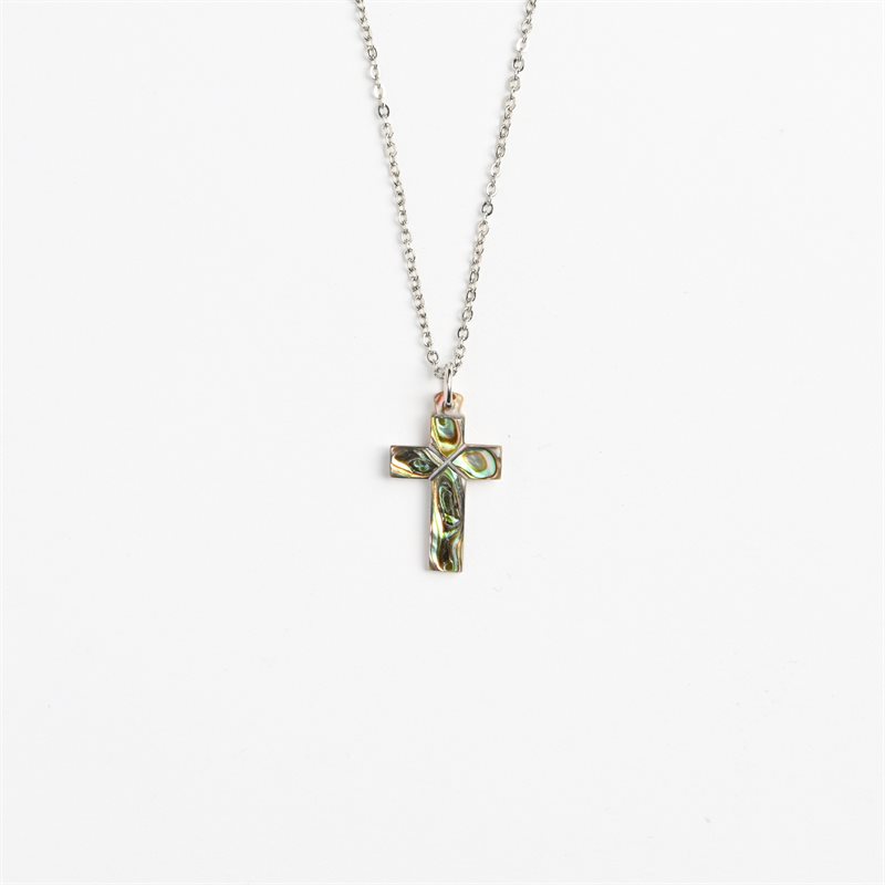 Cross Pendant Mother of pearl