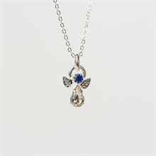 BirthStone Angel Pendant September