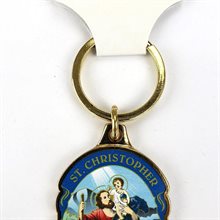 Keychain - St Christopher