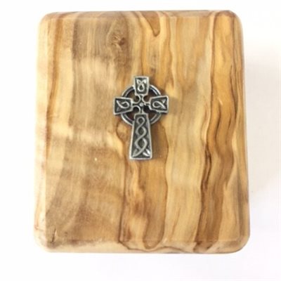 Celtic Cross Rosary Box