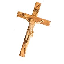 Crucifix Made of Olivewood 19.5"