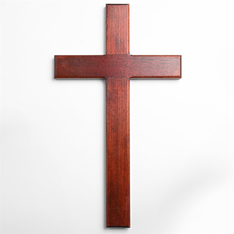 14 in Mahogany Cross