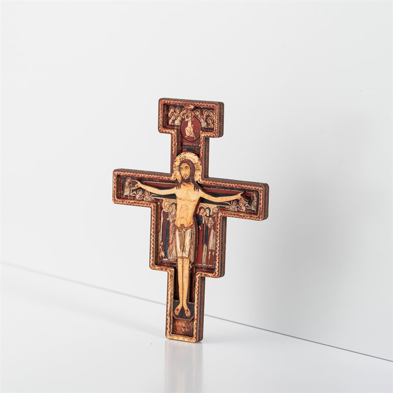 Croix de San Damiano 14cm