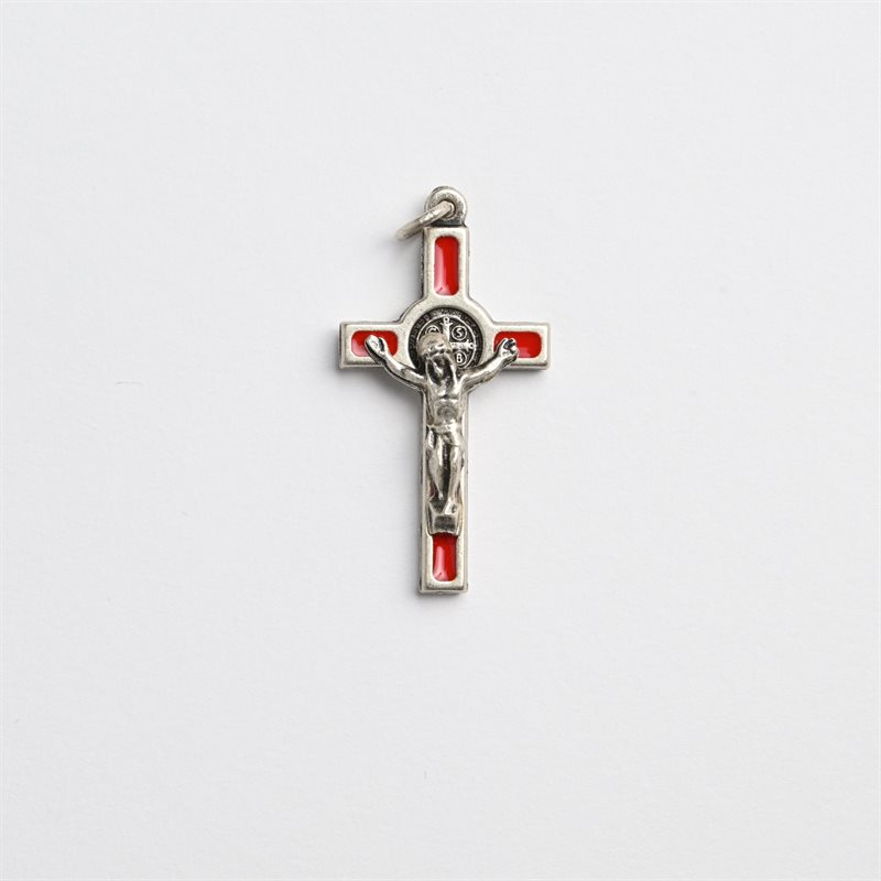 St Benedict Cross 1.5" red