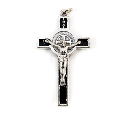 St Benedict Crucifix Black2"