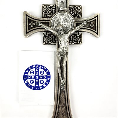 St Benedict Crucifix 8"