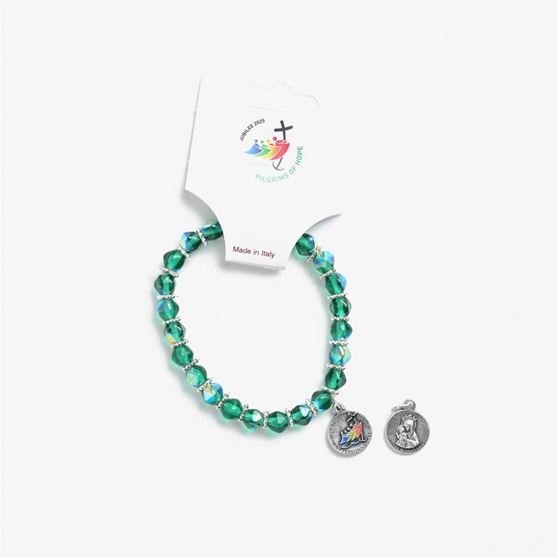 Bracelet vert jubilée