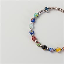 Rosary Bracelet imit Murano with chalice