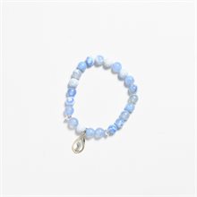 Blue Marble Stone Bracelet