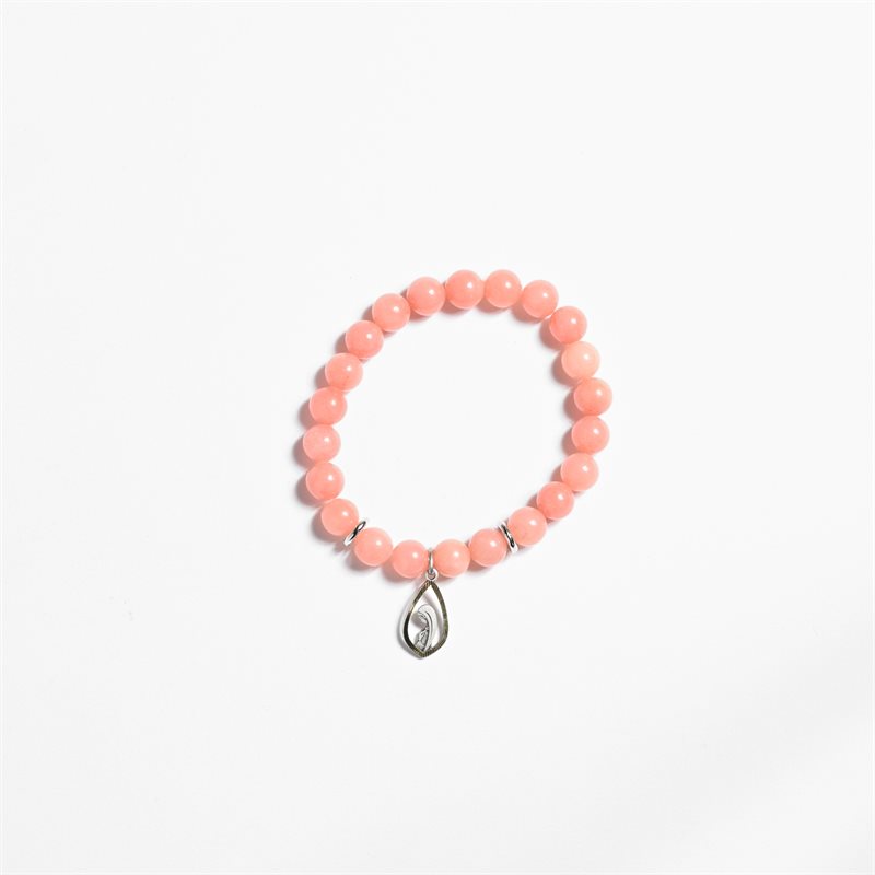 Bracelet en pierre de corail