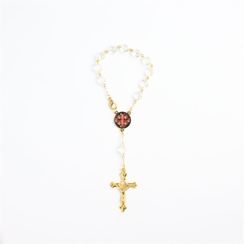 Auto rosary with Our Lady Queen of Palestine
