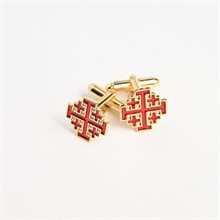 Cufflinks with Jerusalem cross