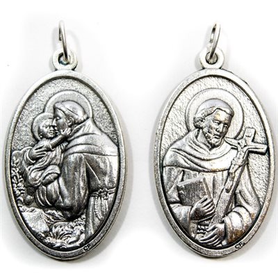 Médaille St-Anthony et St-Francis
