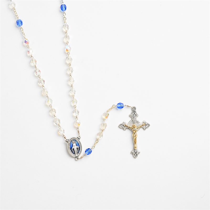 Rosary Crystal, OF Blue