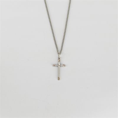 Silver Plated Cross Pendant