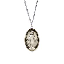 Silver Plated Miraculous Medal