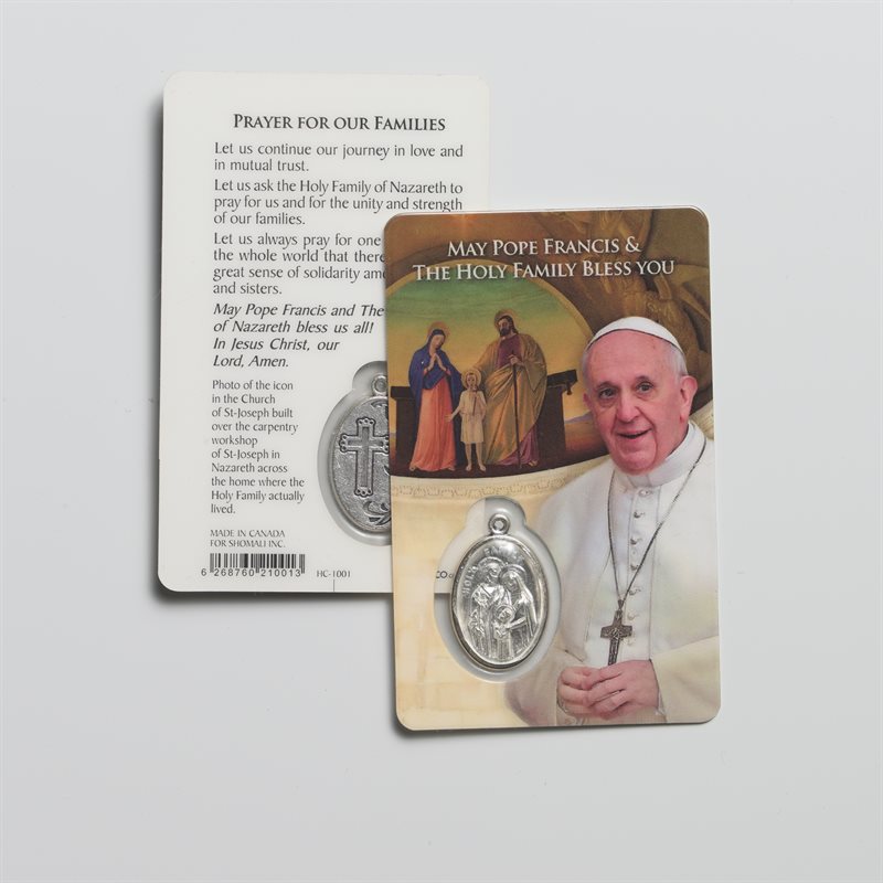 Holy Family Pope Francis in English