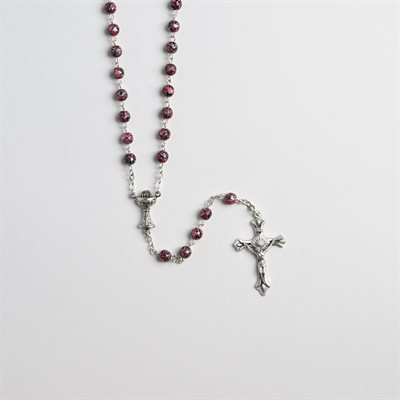 Brown Communion Rosary