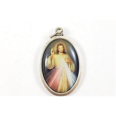 Divine Mercy Coloured Medal