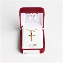 Crucifix Gold Colour Chain