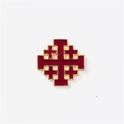 Jerusalem Cross Pin