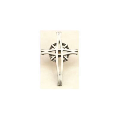 Cross Pewter Pin