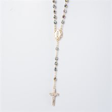Rosary Blue with Relic Gold