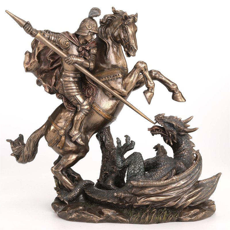 St-George bronze & color 9''x8.5''