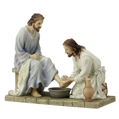 Jesus washing his disciples feet (Light Colour)