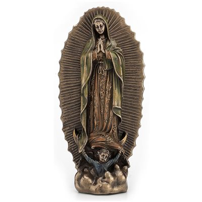 The Virgin of Guadalupe 6-1 / 4" - Bronze