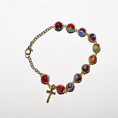 Bracelet Murano Rouge / CH