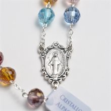 Multicolour Crystal Rosary